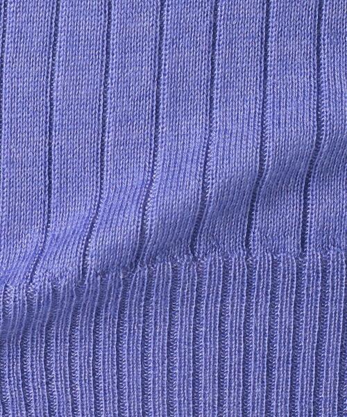 BLAMINK 今期カシミアニット　36 ブルー BLAMINK ウールカシミアニット 36 ネイビー - メルカリ