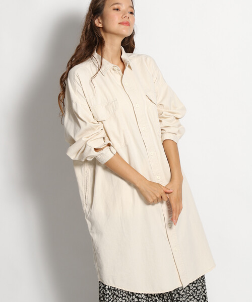 セール ブランド古着 シャツワンピース シャツワンピース Niko And ニコアンド のファッション通販 Zozoused