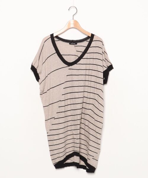 ブランド古着 ボーダー柄ニットワンピース ワンピース Pas De Calais パドカレ のファッション通販 Zozoused