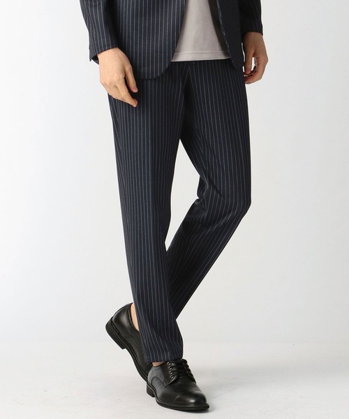 HIDEAWAYS NICOLE（ハイダウェイニコル）の「DELEGANTポンチパンツ（スラックス・メンズ・チャコールグレー/ネイビー/ブラック系その他/ネイビー系・SMALL/MEDIUM/X-LARGE/LARGE）」の10枚目の写真