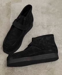 MAISON SPECIAL | 【SPECIAL SHOES FACTORY コラボ】東京産クレープソールスウェードベルクロモカシンシューズ 【MAISON SPECIAL/メゾンスペシャル】(モカシン/デッキシューズ)