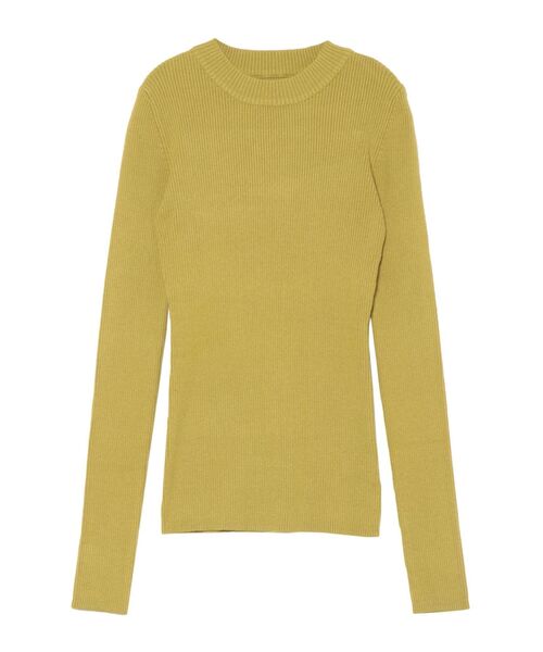 LAGUNAMOON（ラグナムーン）の「ベーシックリブクルーネックプルオーバー（ニット/セーター・レディース・アイボリー/モカ/マスタード/ブラック・FREE）」の17枚目の写真