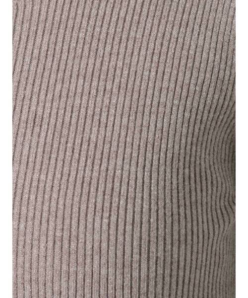 LAGUNAMOON（ラグナムーン）の「ベーシックリブクルーネックプルオーバー（ニット/セーター・レディース・アイボリー/モカ/マスタード/ブラック・FREE）」の21枚目の写真