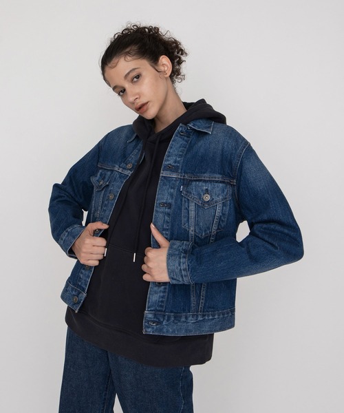 LEVI'S(R) MADE & CRAFTED(R) BF デニムジャケット MOON BEAM MOJ