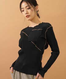 【kotohayokozawa(コトハヨコザワ)】ロングスリーブトップス TD21A-P05