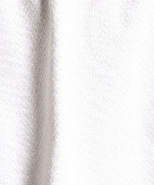 HIDEAWAYS NICOLE（ハイダウェイニコル）の「リンクスヘリンボンニットボンディングＶネックプルオーバー（ニット/セーター・メンズ・ブラック/オフホワイト/ボルドー/ホワイト×ブラック・MEDIUM/X-LARGE/LARGE）」の5枚目の写真