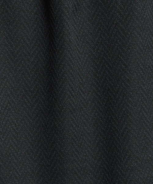 HIDEAWAYS NICOLE（ハイダウェイニコル）の「リンクスヘリンボンニットボンディングＶネックプルオーバー（ニット/セーター・メンズ・ブラック/オフホワイト/ボルドー/ホワイト×ブラック・MEDIUM/X-LARGE/LARGE）」の13枚目の写真