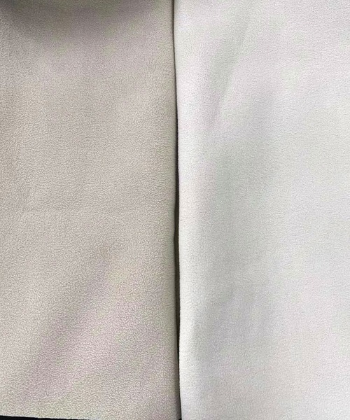 Riberry（リベリー）の「ボンディングノーカラーコート（ノーカラーコート・レディース・チャコールグレー/ブラック/アイボリー/ホワイト・MEDIUM）」の10枚目の写真