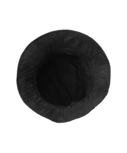 EMODA（エモダ）の「シャーリングナイロンバケットハット（ハット・レディース・ブラック/アイボリー・FREE）」の17枚目の写真