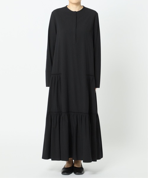 U by SPICK&SPAN（ユーバイスピックアンドスパン）の「≪追加≫はしごレース ティアードドレス 2◆（ワンピース・レディース・ブラック・FREE）」の6枚目の写真