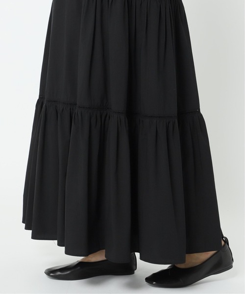 U by SPICK&SPAN（ユーバイスピックアンドスパン）の「≪追加≫はしごレース ティアードドレス 2◆（ワンピース・レディース・ブラック・FREE）」の14枚目の写真