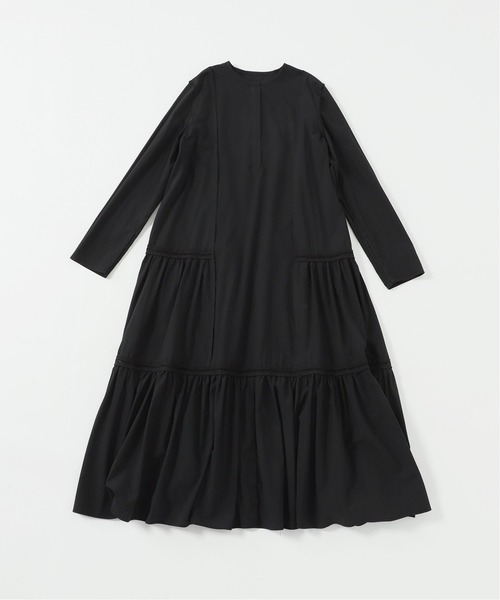 U by SPICK&SPAN（ユーバイスピックアンドスパン）の「≪追加≫はしごレース ティアードドレス 2◆（ワンピース・レディース・ブラック・FREE）」の11枚目の写真