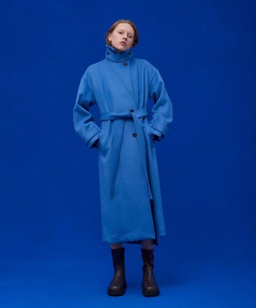 美品✨ユナイテッドトウキョウ ビッグカラー2wayスタンドコート ベルト 2 UNITED TOKYO（ユナイテッドトウキョウ）の「ビッグカラー2way