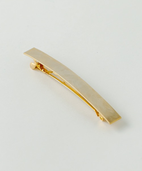 mystic（ミスティック）の「[eau un bijou] shiny (valletta)（バレッタ/ヘアクリップ・レディース・ゴールド・ONE SIZE）」の3枚目の写真