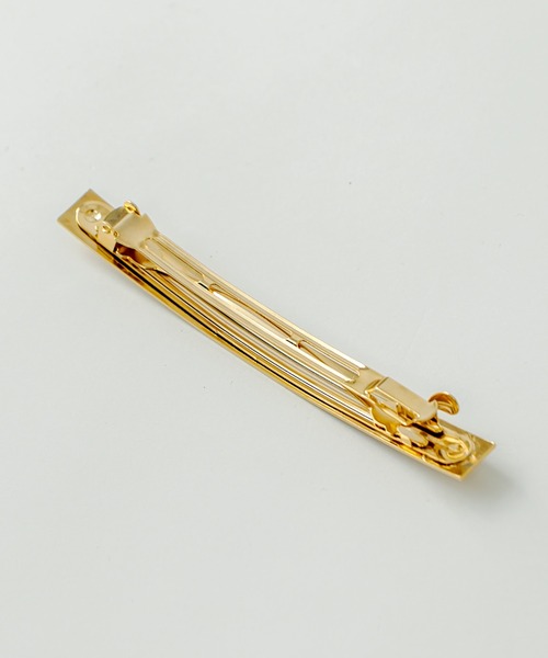 mystic（ミスティック）の「[eau un bijou] shiny (valletta)（バレッタ/ヘアクリップ・レディース・ゴールド・ONE SIZE）」の4枚目の写真