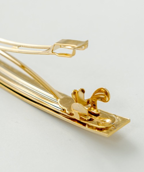 mystic（ミスティック）の「[eau un bijou] shiny (valletta)（バレッタ/ヘアクリップ・レディース・ゴールド・ONE SIZE）」の5枚目の写真