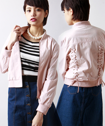 WEGO | WEGO/レースアップブルゾン(ミリタリージャケット)