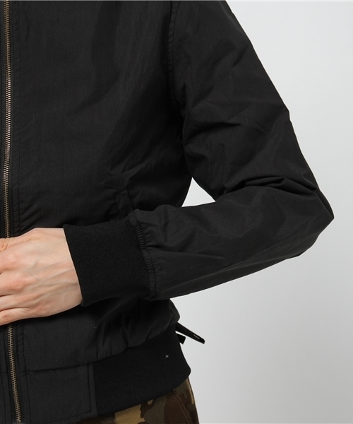 WEGO（ウィゴー）の「WEGO/レースアップブルゾン（ミリタリージャケット・レディース・ブラック/ライトピンク・FREE）」の12枚目の写真