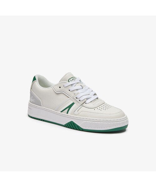 LACOSTE（ラコステ）の「ウィンメンズ L001 0321 1（スニーカー・レディース・オフホワイト/ホワイト×レッド/ホワイト×グリーン/ホワイト×ネイビー・23.5cm/24.5cm/23.0cm/24.0cm/22.5cm）」の3枚目の写真