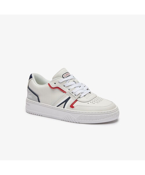 LACOSTE（ラコステ）の「ウィンメンズ L001 0321 1（スニーカー・レディース・オフホワイト/ホワイト×レッド/ホワイト×グリーン/ホワイト×ネイビー・23.5cm/24.5cm/23.0cm/24.0cm/22.5cm）」の4枚目の写真