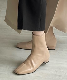 etade（エタード）の「【etade】square toe ankle boots etds6（ブーツ）」