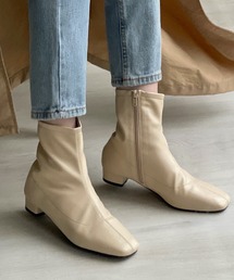 etade | 【etade】square toe ankle boots etds6(ブーツ)
