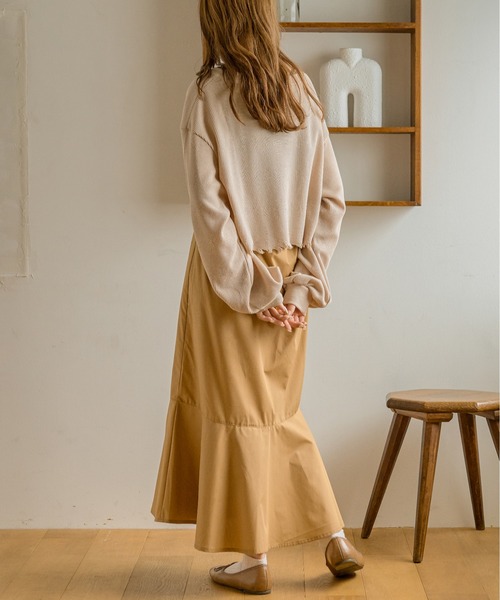 Ambre Neige(アンブルネージュ)の「ダメージカーディガン/【WEB/EC限定商品】(カーディガン/ボレロ・レディース・モカ/アイボリー/ベージュ/ブラック・FREE)」の15枚目の写真