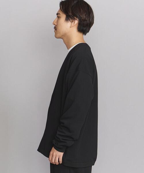 BEAUTY&YOUTH UNITED ARROWS（ビューティーアンドユースユナイテッドアローズ）の「BY デュアルパック 1B カーディガン　【セットアップ対応】（カーディガン/ボレロ・メンズ・ブラック/ベージュ/オリーブ・XL/S/M/L）」の4枚目の写真