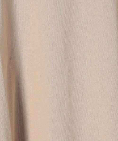 SHIPS(シップス)の「【WEB限定】ヘビーウェイトサイドスリットロングスリーブ◇(Tシャツ/カットソー・レディース・ブラック/ベージュ/ブルー系その他/チャコールグレー/グリーン・SMALL/MEDIUM)」の11枚目の写真