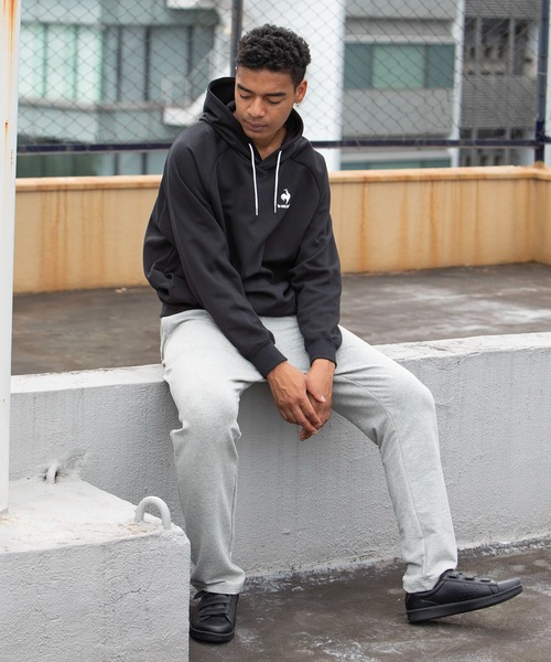 le coq sportif(ルコックスポルティフ)の「スポーツ メンズ リラックスルーズパンツ ロングパンツ ボトムス トレーニング トレーニングウェア スポーツウェア(その他パンツ・メンズ・ベージュ/ブラック/杢グレー・L/M/XL)」の10枚目の写真