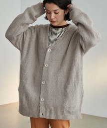 Like Us | 【LikeUs】モヘアライクシャギーニットルーズカーディガン(カーディガン/ボレロ)