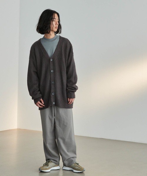 セール】【LikeUs】モヘアライクシャギーニットルーズ