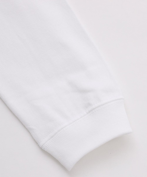 MILKFED.(ミルクフェド)の「L/S TEE CHERRY LOGO(Tシャツ/カットソー・レディース・ネイビー/ホワイト/ブラック・ONE SIZE)」の5枚目の写真