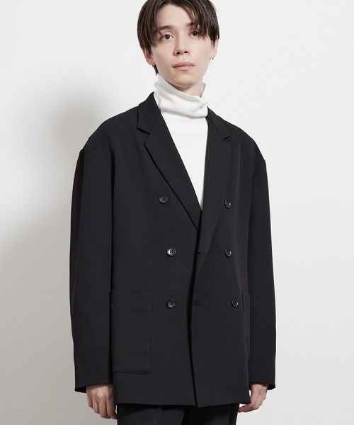 JUNRED(ジュンレッド)の「コットンタートルネックカットソー(Tシャツ/カットソー・メンズ・ホワイト/ブラック・L/M/S)」の13枚目の写真