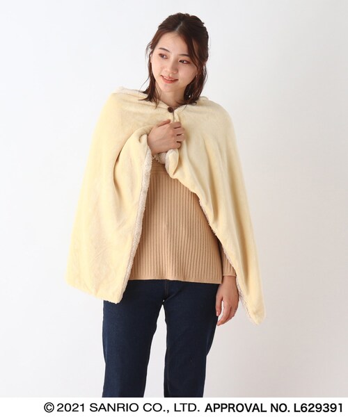 SHOO・LA・RUE（シューラルー）の「◆【ポムポムプリン】フード付きブランケット（ブランケット・レディース・イエロー・00）」の3枚目の写真