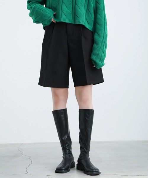 2021 AW シングルタックハーフパンツ（その他パンツ）｜select MOCA