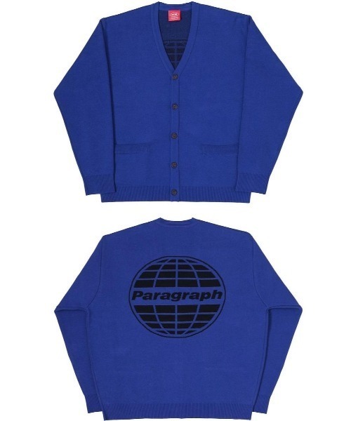 Paragraph（パラグラフ）の「Paragraph/パラグラフ/オーバーサイズカーディガン/Oversized Cardigan/PARAGRAPH_NO.015（カーディガン/ボレロ・メンズ・ブラック/グレー/グリーン/ブルー/パープル・FREE）」の4枚目の写真
