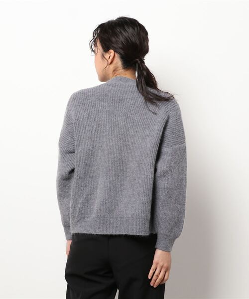 ECRIRE（エクリール）の「ニットカーデ（カーディガン/ボレロ・レディース・アイボリー/カーキ/グレー・M）」の11枚目の写真