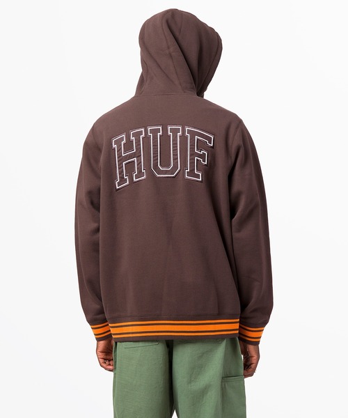 HUF（ハフ）の「TRANSIT ZIP-UP HOODIE / HUF ジップフード