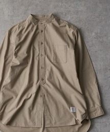 CIAOPANIC TYPY | オックス裏起毛 バンドカラーオーバーシャツ(シャツ/ブラウス)