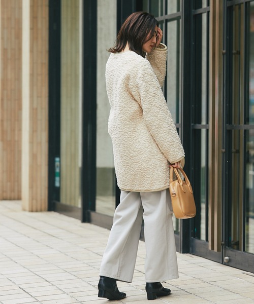 LAVENHAM ラベンハム　シェルパロングコート 楽天市場】【S】ラベンハム シェルパ ロングコート ボア