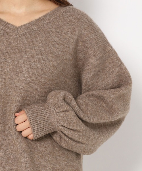 mysty woman(ミスティウーマン)の「マルチWAYニットセットアップ 257999(セットアップ・レディース・アイボリー/モカ/チャコール・FREE)」の21枚目の写真