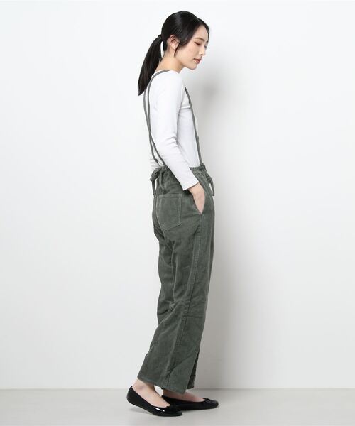 SELECT LEVERY(セレクトリベリー)の「(Emma)コーデュロイサス付ワイドパンツ(その他パンツ・レディース・グレー/ブラウン/グリーン/アイボリー・LARGE/MEDIUM)」の17枚目の写真