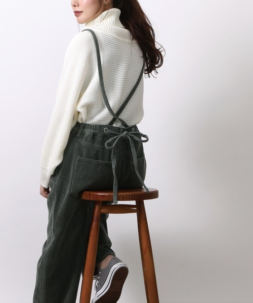 SELECT LEVERY(セレクトリベリー)の「(Emma)コーデュロイサス付ワイドパンツ(その他パンツ・レディース・グレー/ブラウン/グリーン/アイボリー・LARGE/MEDIUM)」の10枚目の写真