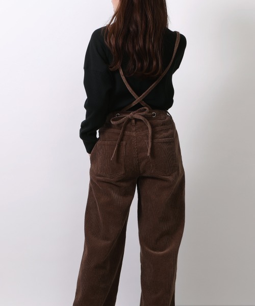 SELECT LEVERY(セレクトリベリー)の「(Emma)コーデュロイサス付ワイドパンツ(その他パンツ・レディース・グレー/ブラウン/グリーン/アイボリー・LARGE/MEDIUM)」の16枚目の写真