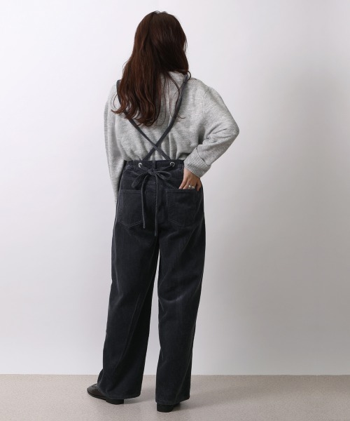 SELECT LEVERY(セレクトリベリー)の「(Emma)コーデュロイサス付ワイドパンツ(その他パンツ・レディース・グレー/ブラウン/グリーン/アイボリー・LARGE/MEDIUM)」の19枚目の写真