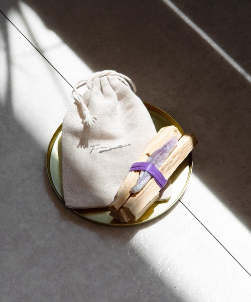 A part by（アパートバイ）の「【e/rm】Foretment_Palo Santo Stone　957137（ルームフレグランス/お香・レディース・ホワイト系その他2/パープル系その他・FREE）」の4枚目の写真