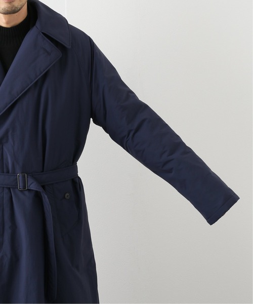 417 EDIFICE（フォーワンセブンエディフィス）の「ALTEX ナカワタショールコート（ステンカラーコート・メンズ・ブラック/ネイビー・SMALL/MEDIUM/LARGE）」の17枚目の写真