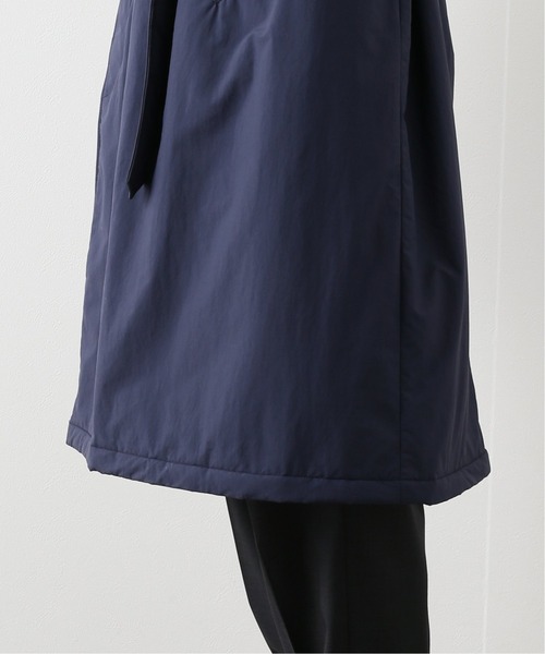 417 EDIFICE（フォーワンセブンエディフィス）の「ALTEX ナカワタショールコート（ステンカラーコート・メンズ・ブラック/ネイビー・SMALL/MEDIUM/LARGE）」の15枚目の写真