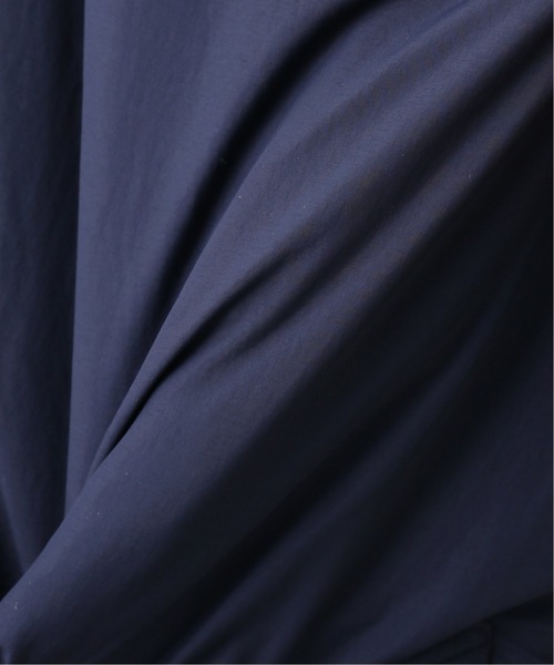 417 EDIFICE（フォーワンセブンエディフィス）の「ALTEX ナカワタショールコート（ステンカラーコート・メンズ・ブラック/ネイビー・SMALL/MEDIUM/LARGE）」の21枚目の写真